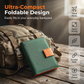 ☀️ 50% RABATT NU! 🔋 Portabel Solpanel med USB-laddning – Hopfällbar, Väderbeständig & 10W Effekt 🏕️