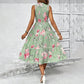🥳2026 HOT SALE🥳💞Ärmlös vardagsklänning för damer med blommönster