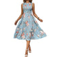 🥳2026 HOT SALE🥳💞Ärmlös vardagsklänning för damer med blommönster