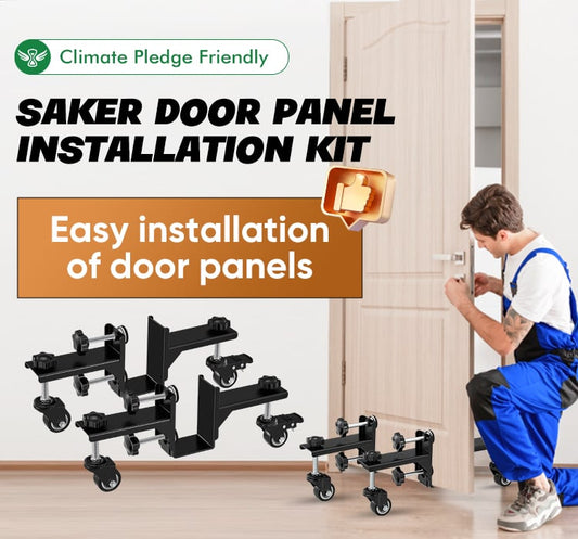 🚪 50% RABATT NU! 🔧 Dörrmonteringshjul – Två Rullbottnar för Enkel Positionering & Förflyttning