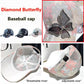 🧢 50% RABATT NU! 🤩 Mesh Baseballkepsar med Diamant- & Fjärilsmotiv – Andningsbar, Stilig & Justerbar ✨