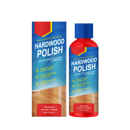 ✨ 50% RABATT NU! 🛡️ Högblank Trägolvspolish – Omedelbar Glans & Djupt Skydd – Vattenavvisande & Icke-Fet – Återställer Naturlig Lyster 🏡