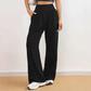 👖 50% RABATT NU! 💨 Kvinnors Högmidjade Vida Sweatpants – Ultrasofta, Andningsbara & Med Fickor – Perfekta För Hela Dagen ✨