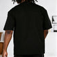 Herrar T-shirt med avslappnad passform och rund hals