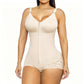 Dam Magkontrollerande Shapewear-Body med Dragkedja