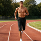🩳 50% RABATT NU! 🏃 Herr Snabbtorkande Sport Capri Byxor – Stretchiga & Andningsbara med Säkra Dragkedjefickor – Elastisk Midja & Mångsidig Passform 🧘‍♂️