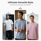 Herr oversized drop shoulder T-shirt – ledig passform, avslappnad stil & bekväm hela dagen 👕💨