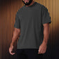 Herr oversized drop shoulder T-shirt – ledig passform, avslappnad stil & bekväm hela dagen 👕💨