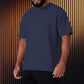 Herr oversized drop shoulder T-shirt – ledig passform, avslappnad stil & bekväm hela dagen 👕💨