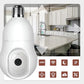 Smart trådlös WiFi-kamera med 4 MP i form av en glödlampa för hemövervakning