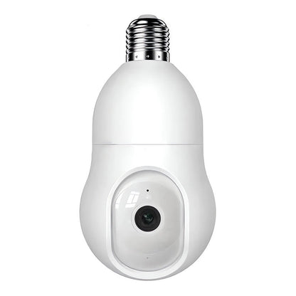 Smart trådlös WiFi-kamera med 4 MP i form av en glödlampa för hemövervakning
