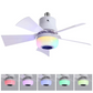 📢📢50% OFF !! ⏰Smart Ceiling Fan with Light, RGB & Bluetooth Speaker