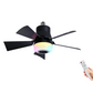 📢📢50% OFF !! ⏰Smart Ceiling Fan with Light, RGB & Bluetooth Speaker