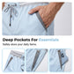Sommar-sportshorts med lös passform för män