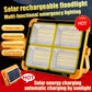 🔆 50% RABATT! 💡Bärbar solar utomhusljus – Perfekt för trädgård & camping 💛🔋