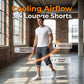 🩳 50% OFF NOW!❄️ Men's Ice Silk Capri Shorts – Breathable & Ultra-Light – Cool 3/4 Lounge Pants 🌬️