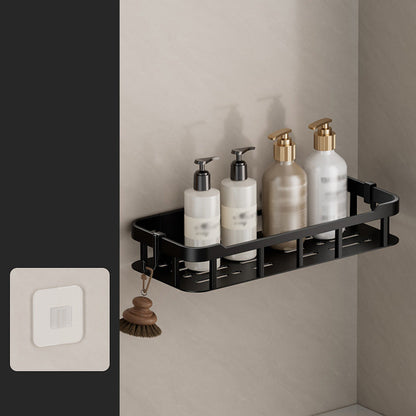Drill-Free Wall-Mounted Bathroom Shelf