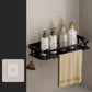 Drill-Free Wall-Mounted Bathroom Shelf