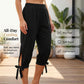 👖 NU HALVA PRISET 50% RABATT! ✨ Capribyxor för damer med elastisk midja  Bekväma snygga dambyxor i alla storlekar 🎉