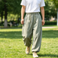 Herr Sommar Harembyxor – Lös Passform, Lätt & Andningsbart Tyg, Avslappnad Stil 👖☀️