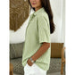 🥳SUMMER HOT SALE🥳💞50K+ SOLD!💥50% OFF! 🔥 Women's Striped Short-Sleeve Shirt – Relaxed Fit, V Neck, 9 Colors 🍂
