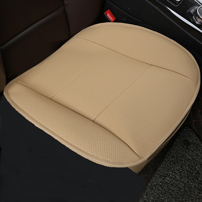 🚗50% RABATT! 🔥Andningsbar sittdyna i PU-läder för bil 💺 Perfekt för långa körresor