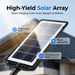 ✨【⏰Sista priset – 50 % rabatt】Solcellsdriven gatlykta med rörelsesensor –🎈 IP67 vattentät, 240° bred belysning & långlivat LFP-batteri ☀️🔍