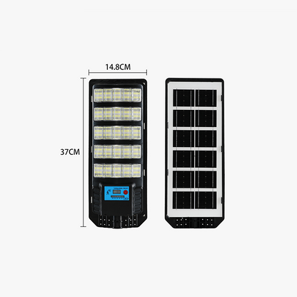 ✨【⏰Sista priset – 50 % rabatt】Solcellsdriven gatlykta med rörelsesensor –🎈 IP67 vattentät, 240° bred belysning & långlivat LFP-batteri ☀️🔍
