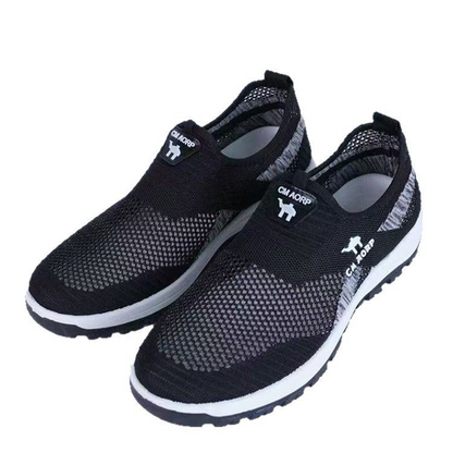 👟 NU 50 % RABATT✨ Andningsbara mesh-sneakers för män – slip-in design 🌬️ Luftigt mesh-materiale, sköna slip-in utan snören, mjuk sula med dygnet-runt komfort ✨