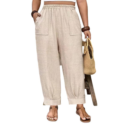 👖 50% RABATT! 💫Ankelbyxor för dam med uppvikta benslut ✨