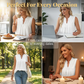 👚 50% RABATT! 💕Prickig ärmlös topp – V-ringning i spets, volanger, babydoll-passform 🌸