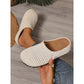 👡 50% RABATT NU! 🌬️ Damernas andningsbara stickade påklingsmules 🌸