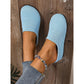 👡 50% RABATT NU! 🌬️ Damernas andningsbara stickade påklingsmules 🌸