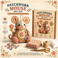 🔥 50% RABATT 🧵🐭 Vintage lapptäcksmus DIY-kit ✨ Allt inkluderat – skapa charmiga handgjorda möss enkelt, perfekt för nybörjare 🌿