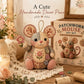 🔥 50% RABATT 🧵🐭 Vintage lapptäcksmus DIY-kit ✨ Allt inkluderat – skapa charmiga handgjorda möss enkelt, perfekt för nybörjare 🌿