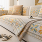 🛋️ 50 % RABATT NU! 🌸 Chenille-soffskydd med bohomönster – stilrent, mjukt & enkelt att hålla rent, förvandla din soffa på sekunder, perfekt för vardagsrum & sovrum 🏡