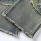 【🎉 LIMITERAD TID – 50 % RABATT+Fri frakt 】✨Klassiska stretchjeans med utsvängda ben för herrar | Högkvalitativ denim i vintage-tvätt med unika lappdetaljer – perfekt för smart casual-stil