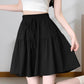 👗🏃Women High Waist Skirt Pants Wide Leg Ruffle Culottes