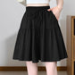 👗🏃Women High Waist Skirt Pants Wide Leg Ruffle Culottes