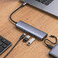 ⏰50% RABATT⚡️🖥️Bärbar 5-i-1 USB-C Hub med 4K HDMI-utgång 🎞️Multifunktionell resadapter för laptop, surfplatta och mobil🔌📱