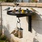 🐦💧 50% RABATT! Väggmonterat Metallfågelbad – Vädertåligt, lätt att rengöra & perfekt för trädgård, balkong & terrass 🌿