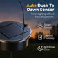 Solar Powered Teardrop Lantern for Garden Decor