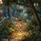 Solar Powered Teardrop Lantern for Garden Decor