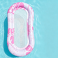 ⏰50% RABATT HALVT PRIS🔥🌊 Uppblåsbar Poolflotte Hängmatta med Mesh-center ☁️ Avslappnad vattenhängmatta för sommar 🏊‍♀️💦