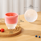 🧊 Silikonform för stora isbollar – flexibel, lätt att ta ur & perfekt för is, choklad, gelé & bakverk, tål frys & diskmaskin 🧁