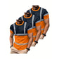 🔥Exklusivt 50% RABATT | Herr 3-Pack Kylande Träningströjor | Andningsbara Fuktavledande Gymtoppar | Dynamisk Kontrast Kortärmade T-Shirts för Löpning & Träning