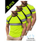 🔥Exklusivt 50% RABATT | Herr 3-Pack Kylande Träningströjor | Andningsbara Fuktavledande Gymtoppar | Dynamisk Kontrast Kortärmade T-Shirts för Löpning & Träning