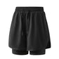 Herr 2-i-1 Prestationsshortsbyxor