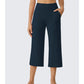 👖 50% RABATT NU! 🌿 Dambyxor med Vida Ben & Korta Ben – Sidfickor & Andningsbart – Mångsidigt & Bekvämt för Alla Tillfällen ☀️