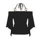 🌹 50% RABATT NU! 🌹Dam Off-Shoulder Halterneck Topp